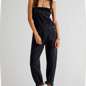 We The Free Ziggy Denim Overall - Mineral Black